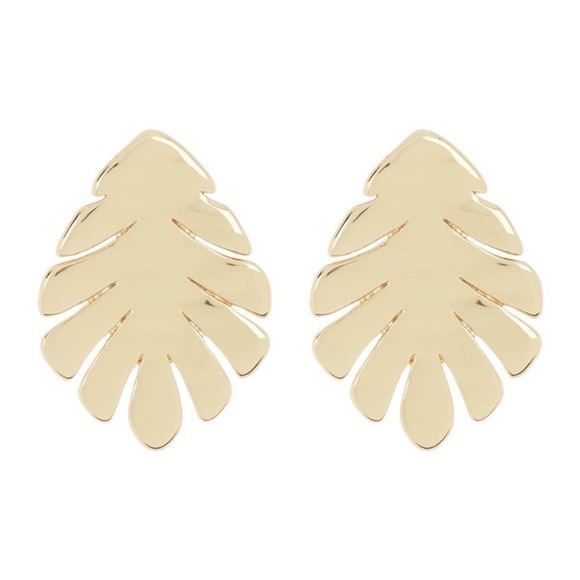 kate spade Jewelry - kate Spade palm leaf earrings